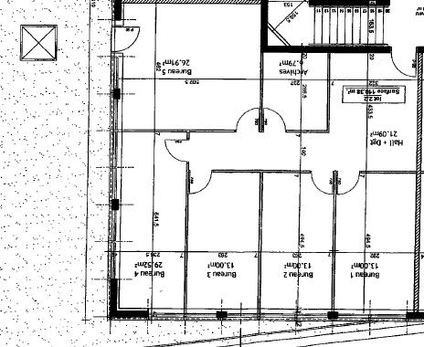Bureau Rennes 119m² Location bureau Rennes Ille-et-Vilaine OLBUR2423205 1